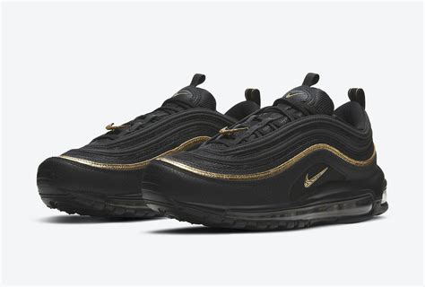 Air Max 97 black and gold